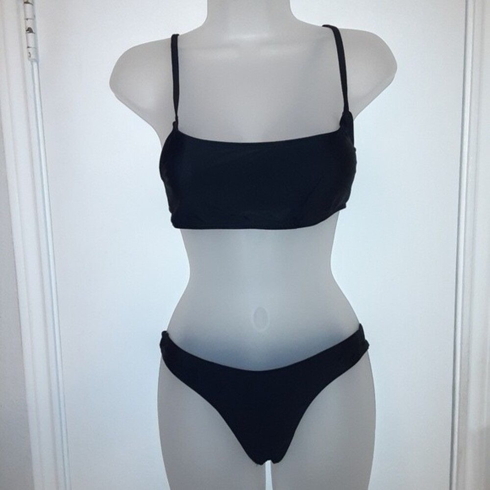 Supplied Shop Medium Black Cheeky Peninsula Bikini